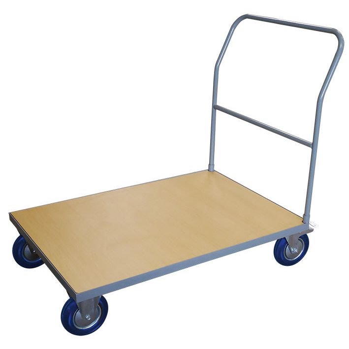 Chariot plateau bois 500 kg dimensions 1050 x 700 x 1100 mm - Rotaket Manutention