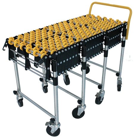Convoyeur galets plastiques 70 kg - 600 mm - Rotaket Manutention