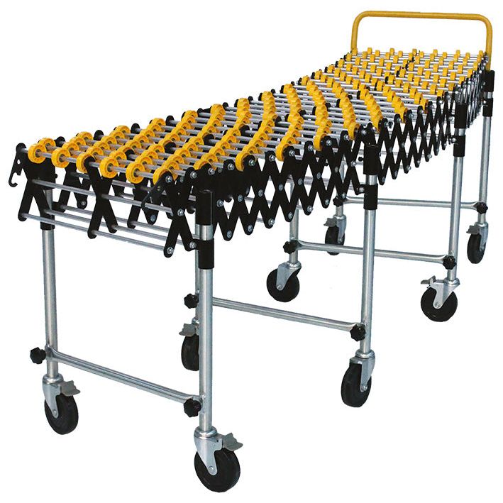 Convoyeur galets plastiques 70 kg - 600 mm - Rotaket Manutention