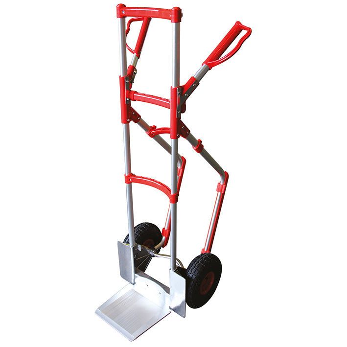 Diable aluminium brasseur bavette rabattable 300 kg - Rotaket Manutention