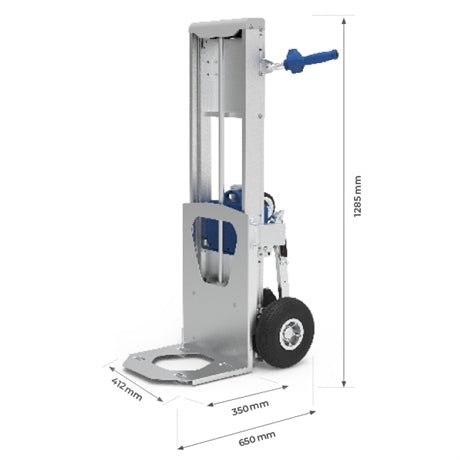 Diable gerbeur motorisé 170 kg - Rotaket Manutention