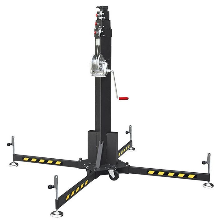 Elévateur lève - charge manuel 250 kg hauteur 5200 mm - Rotaket Manutention
