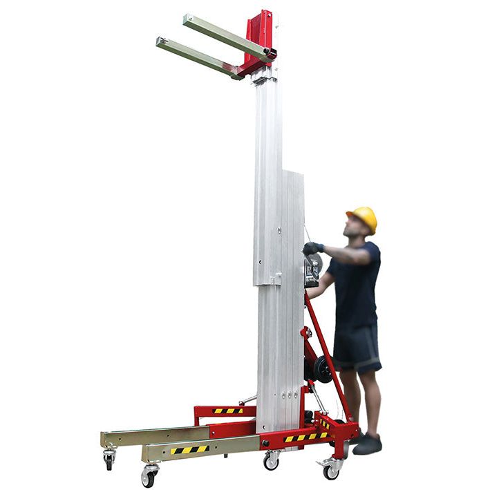 Elévateur positionneur manuel capacité 200 kg - Rotaket Manutention