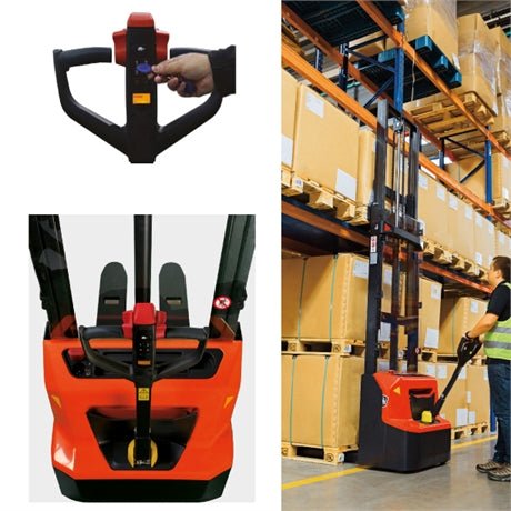 Gerbeur électrique lithium levée initiale 1200 kg - Rotaket Manutention
