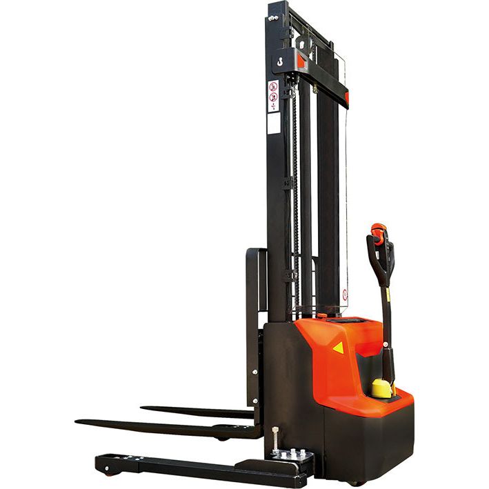 Gerbeur électrique lithium longerons encadrants capacité 1200 kg - Rotaket Manutention