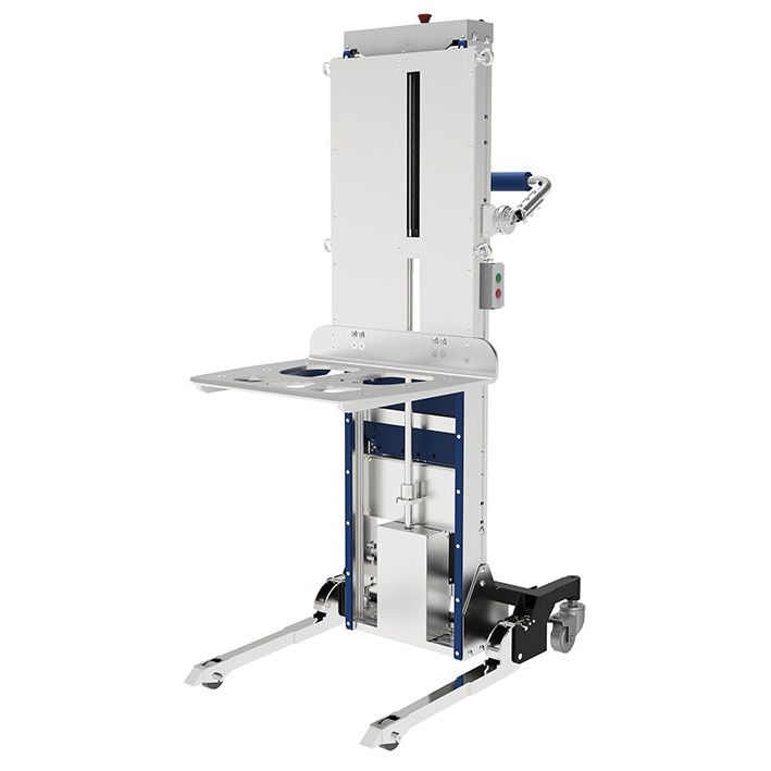 Gerbeur semi - électrique avec mise à niveau automatique 260 kg - Rotaket Manutention