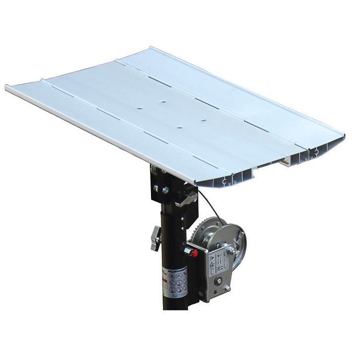 Grand plateau pliant 750 x 440 mm pour LP125, LP125R, LP150 et LP180 - Rotaket Manutention