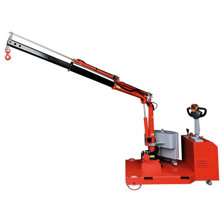 Grue porte - à - faux rotative motorisée - Rotaket Manutention