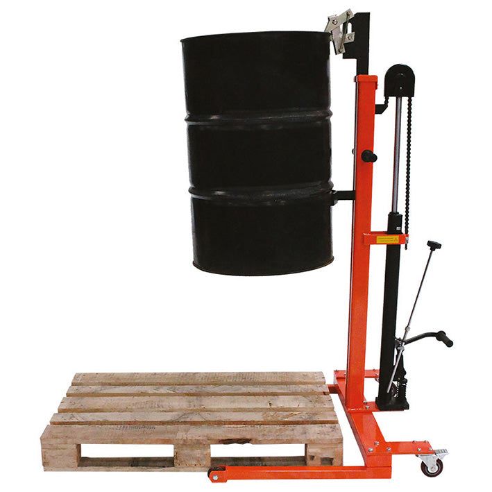 Lève - fût hydraulique encadrant 300 kg - Rotaket Manutention