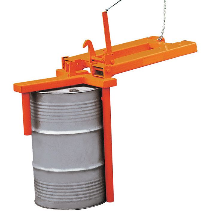 Manipulateur pivotant de fût métallique 400 kg - Rotaket Manutention