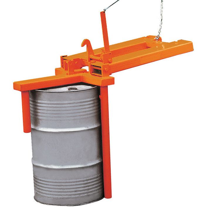 Manipulateur pivotant de fût métallique 400 kg - Rotaket Manutention