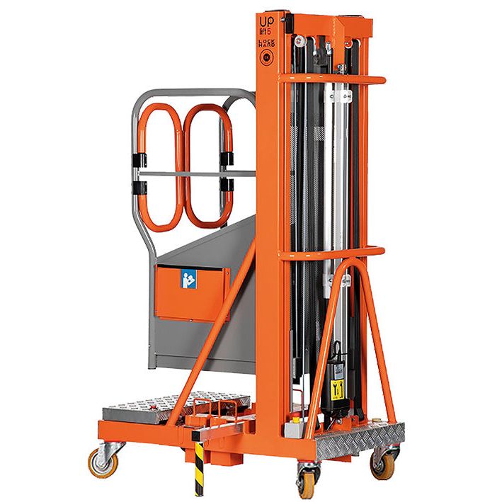 Nacelle semi - électrique aluminium hauteur de travail 5 mètres - Rotaket Manutention