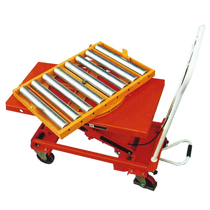 Option rouleaux montés sur plateau pivotant 1010 x 520 mm - Rotaket Manutention