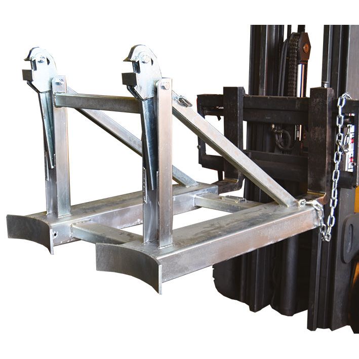Pince à fûts galvanisée 720 kg - Rotaket Manutention