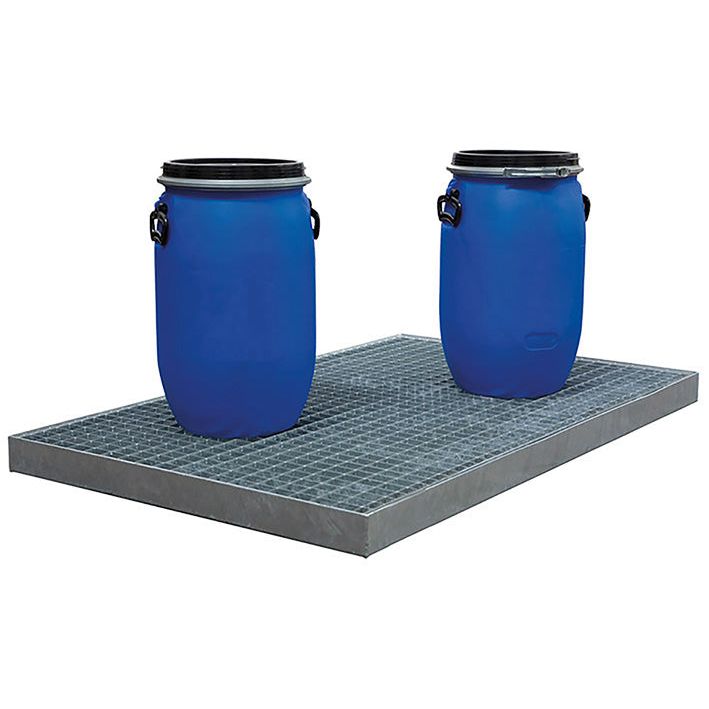Plancher de rétention galvanisé charge 2000 kg - Rotaket Manutention