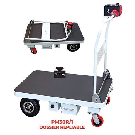 Plateforme motorisée 200 kg 1000x600mm - Rotaket Manutention