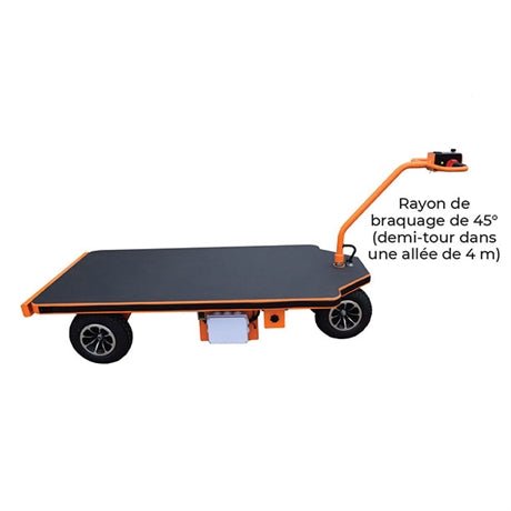 Plateforme motorisée 800 kg - Rotaket Manutention