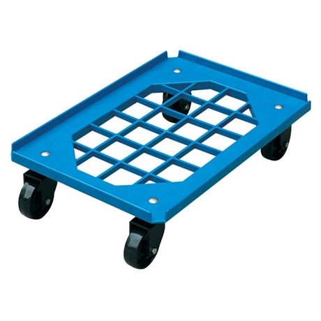 Plateforme roulante plastique 250 kg (plateau grillagé) - Rotaket Manutention
