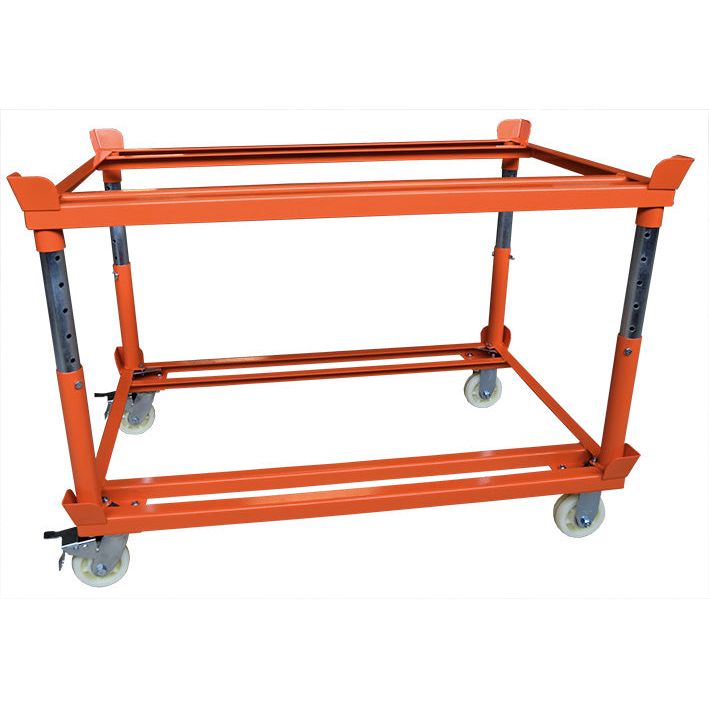 Rouleur de palette 1000 kg hauteur réglable 6 positions - Rotaket Manutention