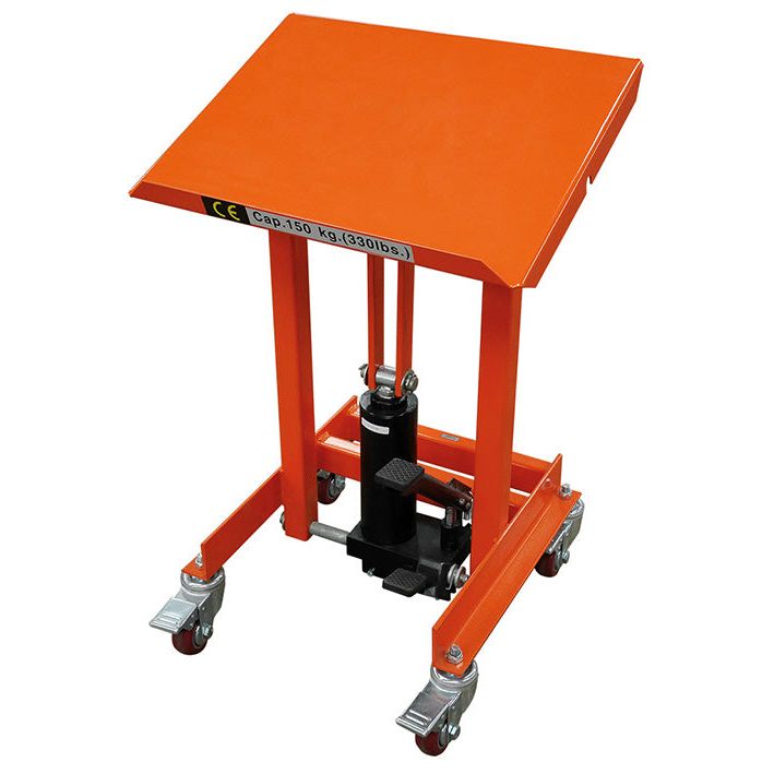 Servante à plateau inclinable 150 kg - Rotaket Manutention