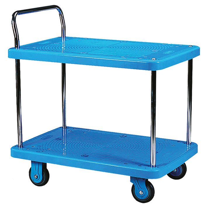 Servante plastique 300 kg 2 plateaux - Rotaket Manutention