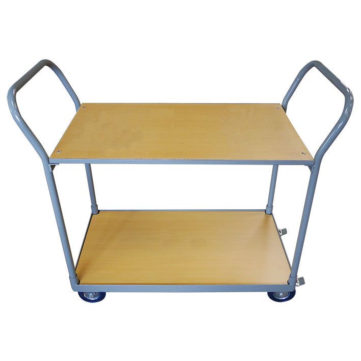 Servante plateau bois 250 kg 2 plateaux - Rotaket Manutention