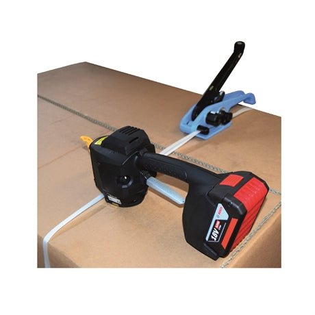 Soudeuse à batterie pour feuillard plastique - Rotaket Manutention