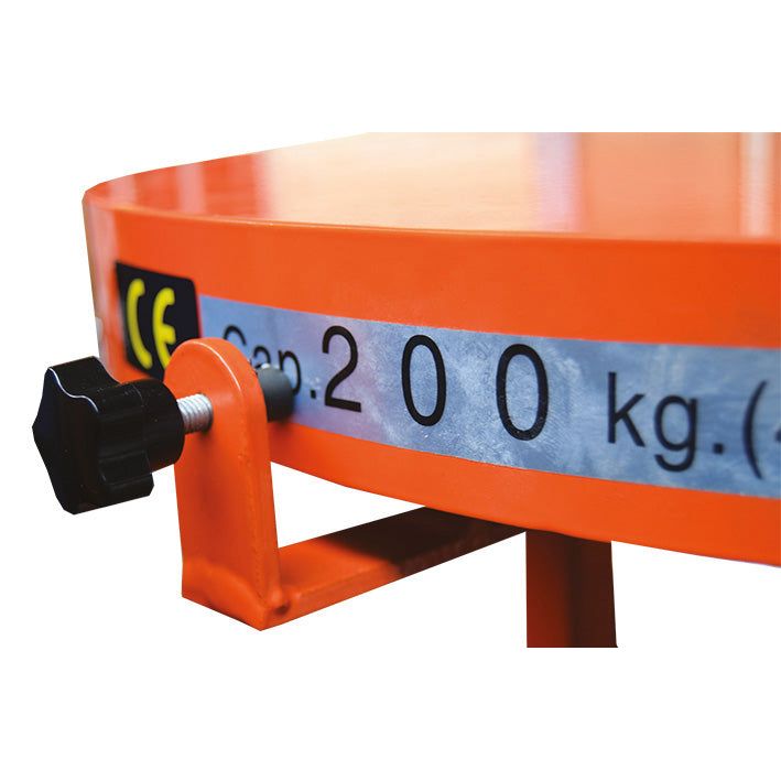 Table élévatrice à plateau tournant 200 kg - Rotaket Manutention