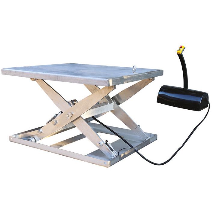 Table élévatrice électrique inox 1800 kg - Rotaket Manutention