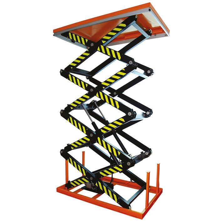 Table élévatrice électrique quadruple ciseaux 400 kg - Rotaket Manutention