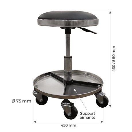 Tabouret de mécanicien - Rotaket Manutention