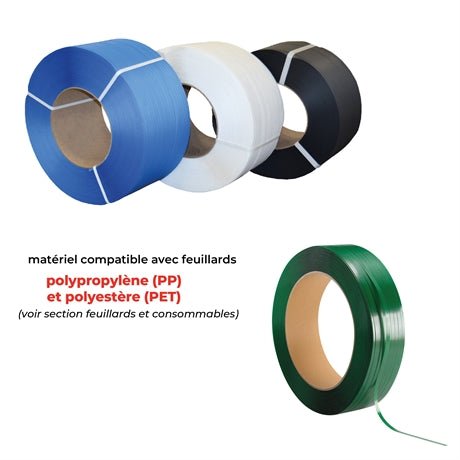 Tendeur à batterie pour feuillards textile et plastique - Rotaket Manutention