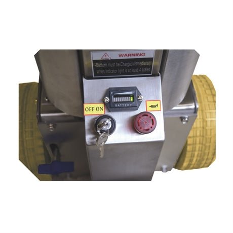 Tracteur tireur / pousseur électrique inox 1000 kg - Rotaket Manutention
