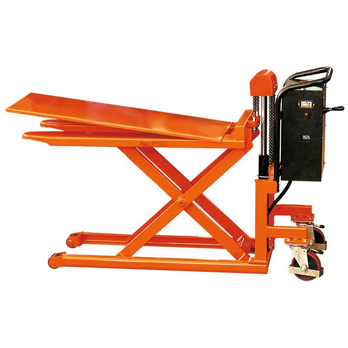 Transpalette haute levée électrique grande capacité largeur 1000 kg - Rotaket Manutention