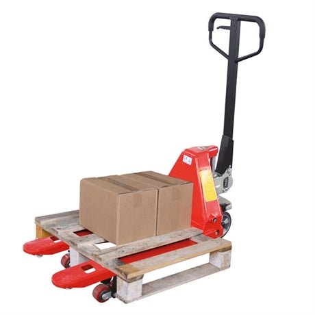 Transpalette manuel demi - palette 1500 kg - Rotaket Manutention