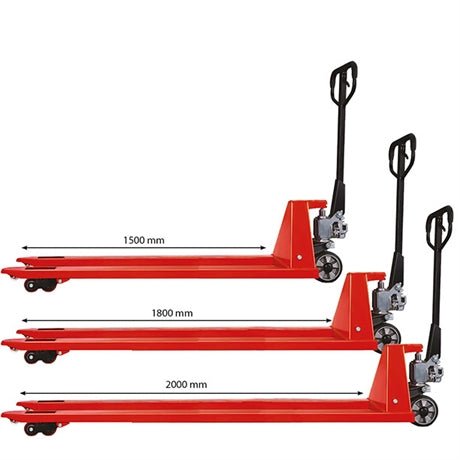 Transpalette manuel long 2000 kg - Rotaket Manutention