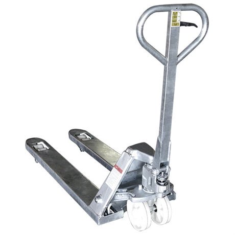 Transpalette manuel premium galvanisé 2500 kg - Rotaket Manutention