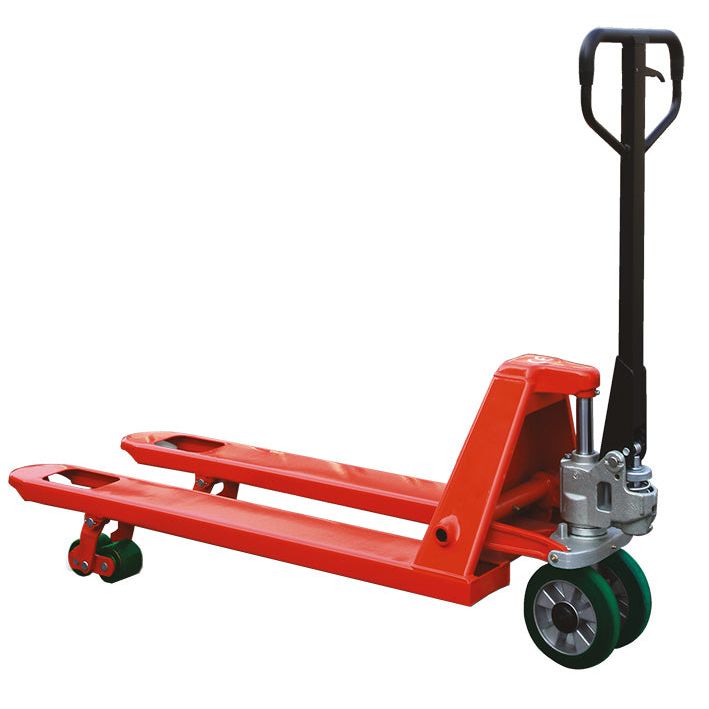 Transpalette manuel silencieux 2500 kg roues directrices (standard) - Rotaket Manutention