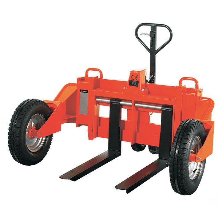 Transpalette manuel tout - terrain 1200 kg - Rotaket Manutention
