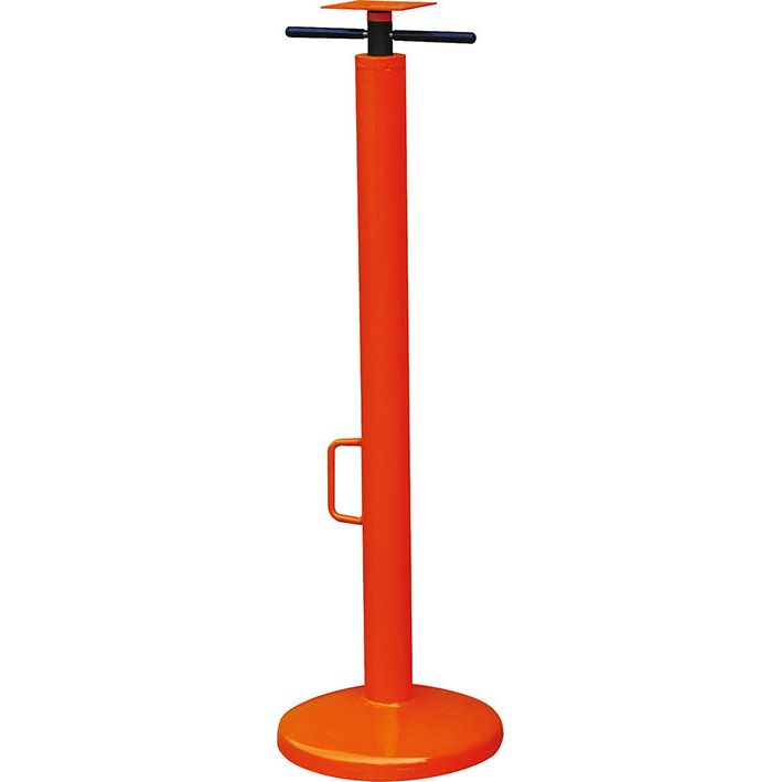 Vérin stabilisateur 22700 kg plaque d'appuie 125 x 125 mm - Rotaket Manutention