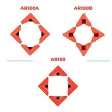 Coins roulants 600 kg dimensions utiles 132 x 132 x 180 mm