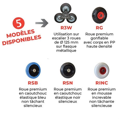 Diable acier polyvalent 250 kg