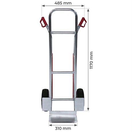 Diable aluminium économique 150 kg