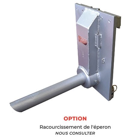 Eperon charge cylindrique sur tablier 510 kg