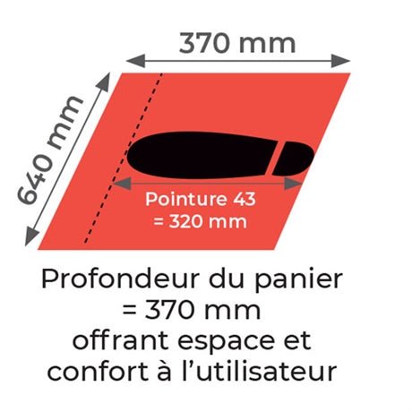 Nacelle motorisée à mât vertical 300 kg