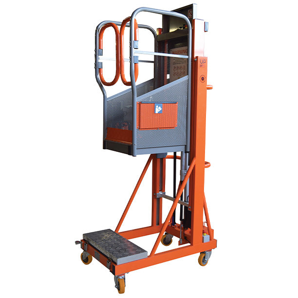 Nacelle semi-électrique aluminium hauteur de travail 6 mètres