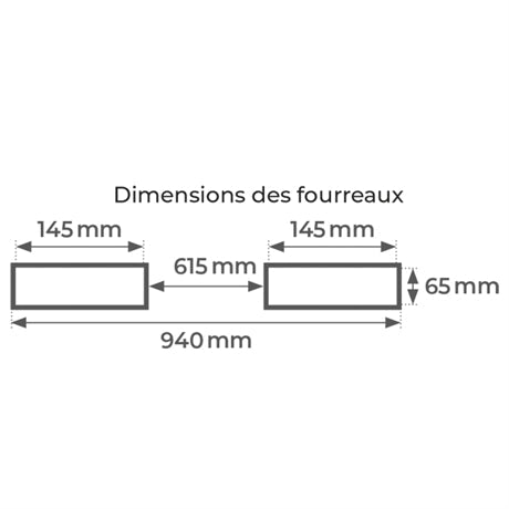 Potence pour chariot élévateur 4000 kg