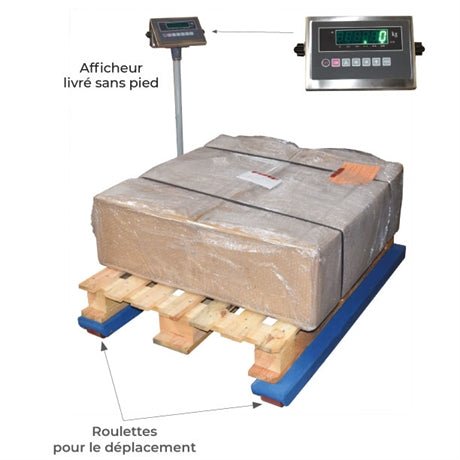 Système de pesage palette 1000 kg