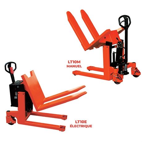 Transpalette basculeur électrique 1000 kg