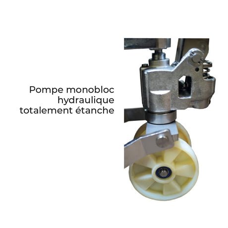 Transpalette manuel premium inox 2500 kg